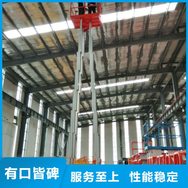 铝合金升降机厂房货梯生产型标准工艺