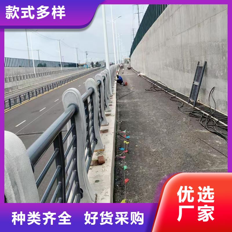 Q355B桥梁防撞护栏厂家实力厂家桥梁防撞护栏用好材做好产品