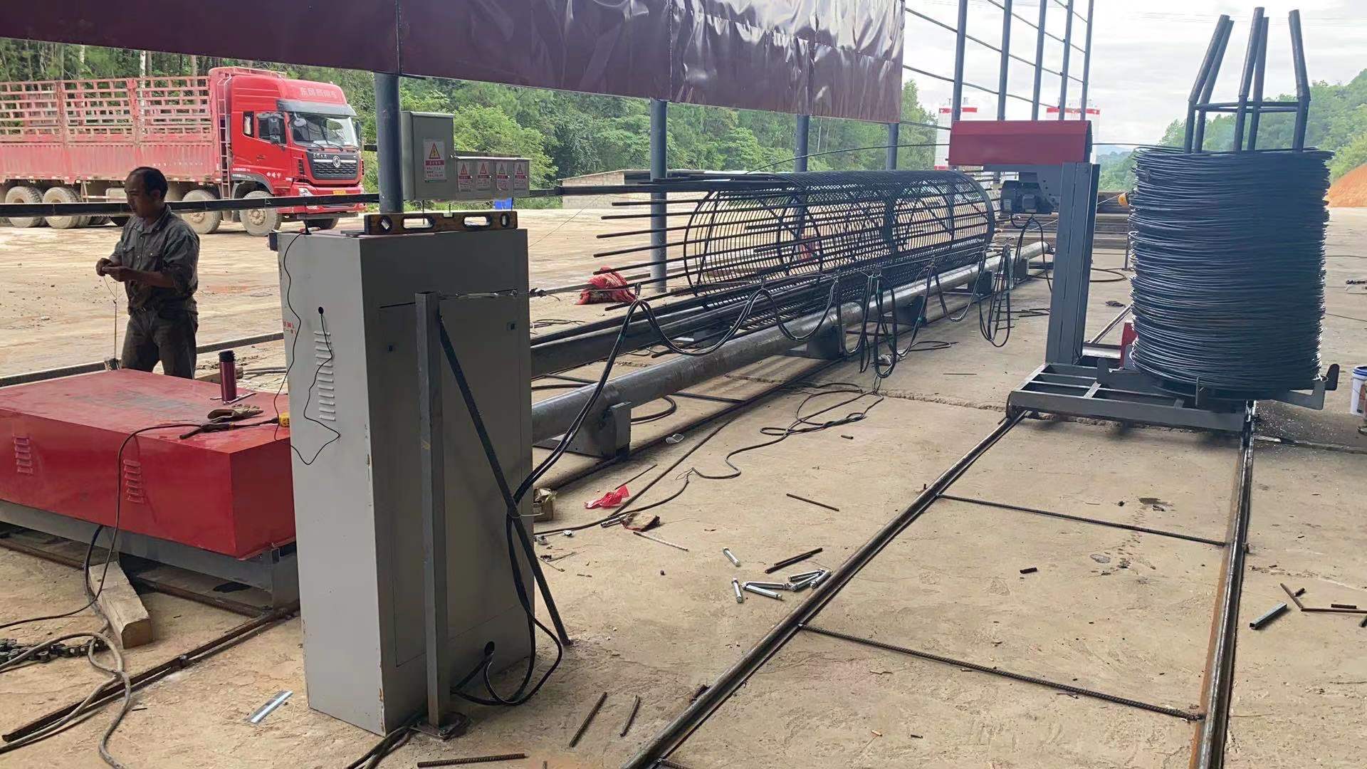 钢筋笼绕筋机_钢筋笼绕筋机定制销售售后为一体