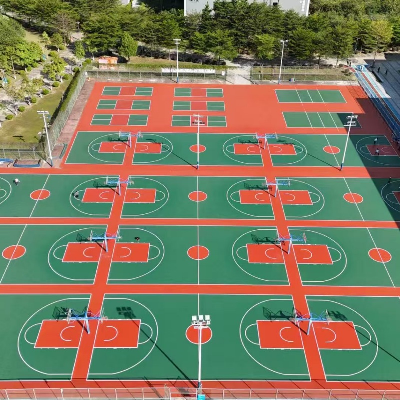 发货及时的学校悬浮拼装地板基地