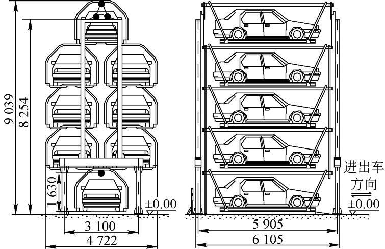 立體車庫來圖定制