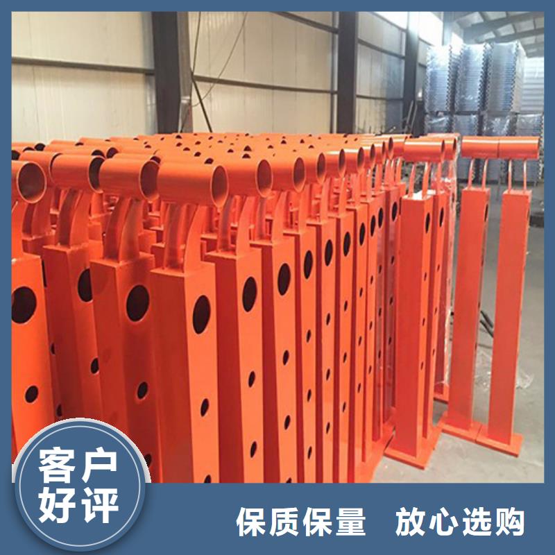 桥梁防撞栏杆不锈钢复合管来图加工定制出厂严格质检
