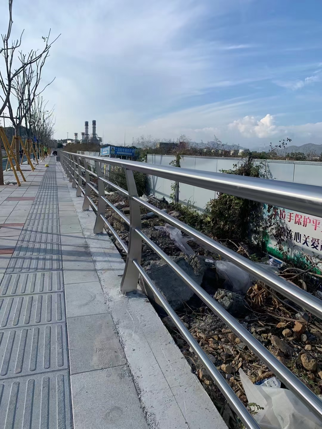 316不锈钢护栏安装