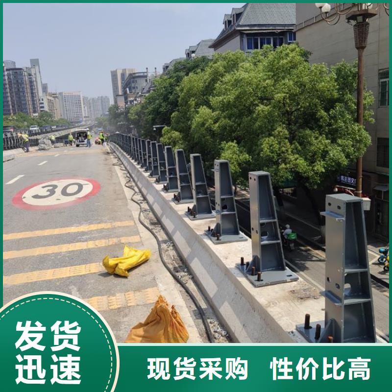 公园灯光隔离护栏安装很方便好产品放心购