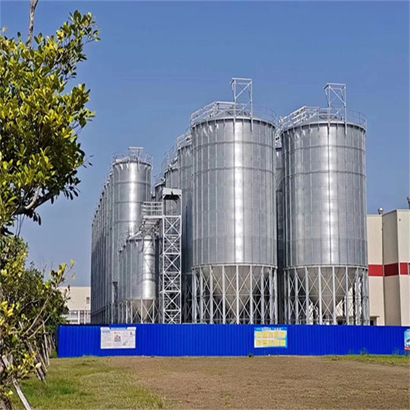 玉米豆类装配式钢板仓价格实在的厂家