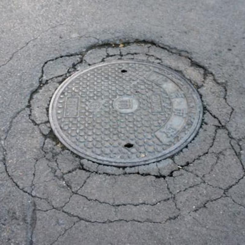 球墨铸铁井盖-一体式铸铁井盖多种场景适用