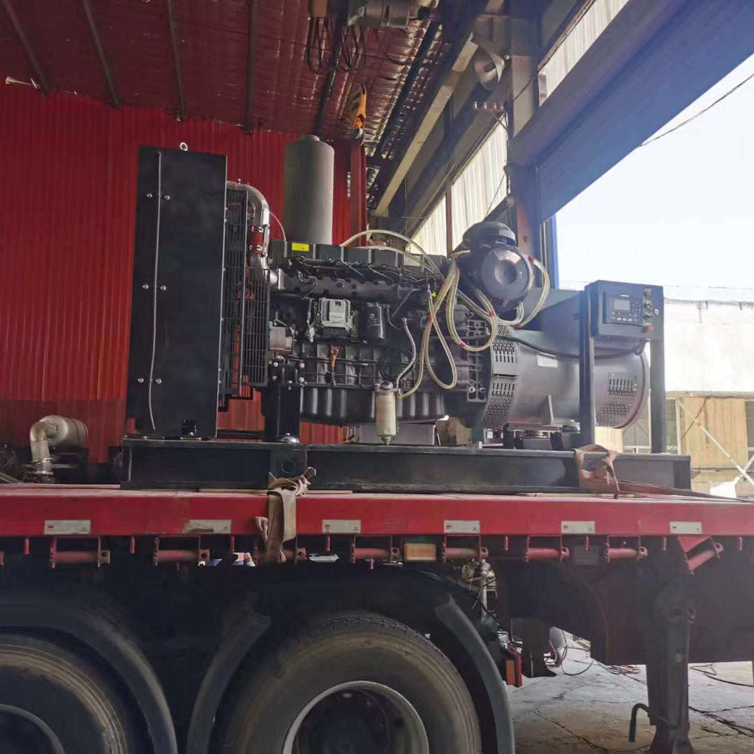 蔚縣濰柴柴油發(fā)電機(jī)出租工程施工案例
