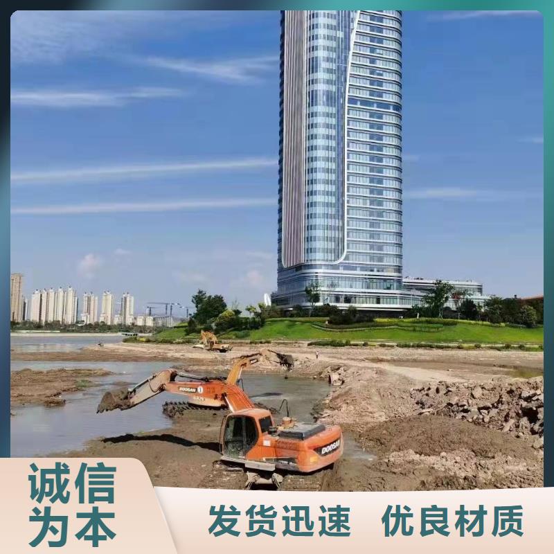 湖北常年供應蟹塘清理挖掘機租賃-報量