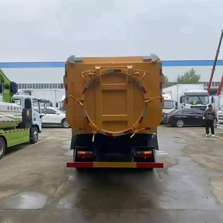 固態(tài)糞污干糞濕糞收集車8噸拉糞污車訂制可定制有保障