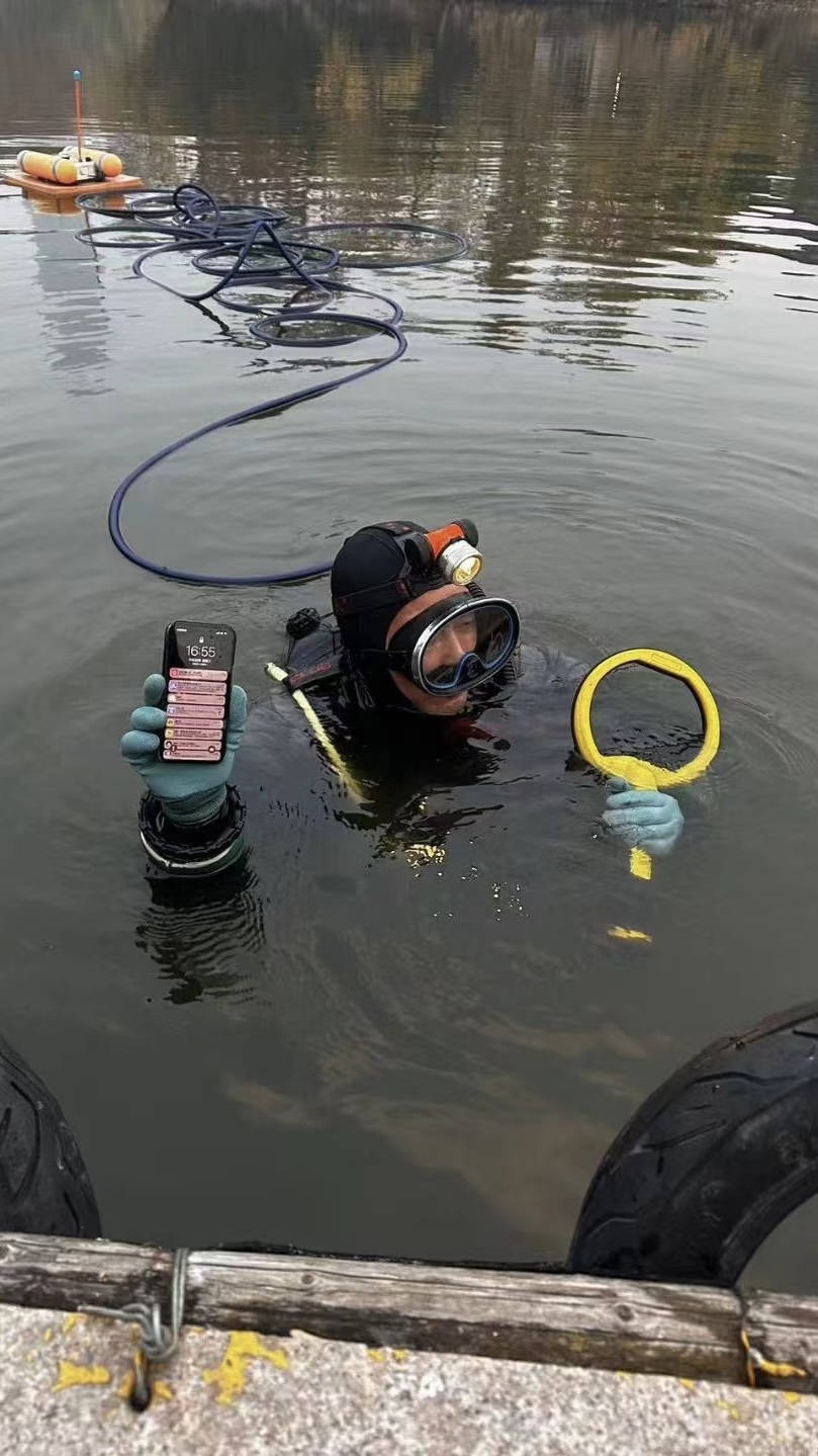 水下打捞,管道堵气囊经验丰富