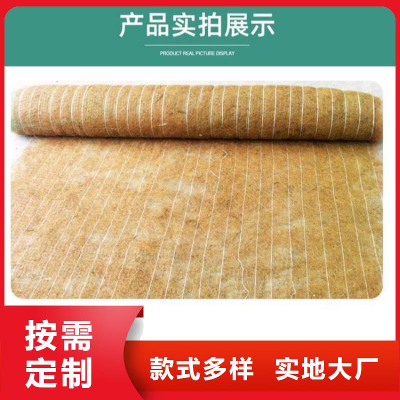 椰丝纤维毯护坡生态草毯优良工艺