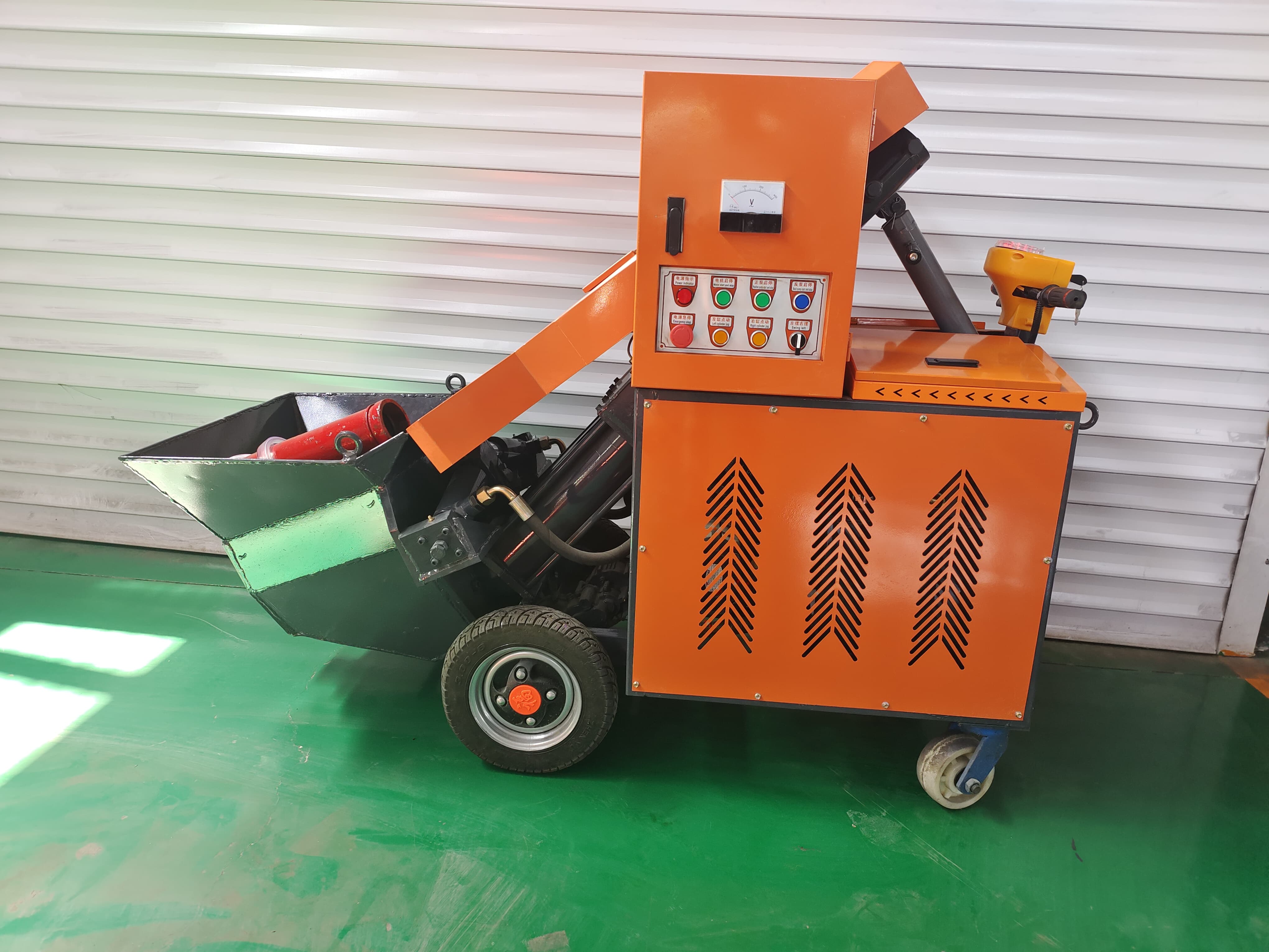 斜式混凝土输送泵