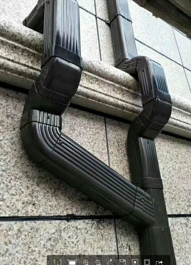接雨水管 成品天溝 鋁合金檐溝包你滿意