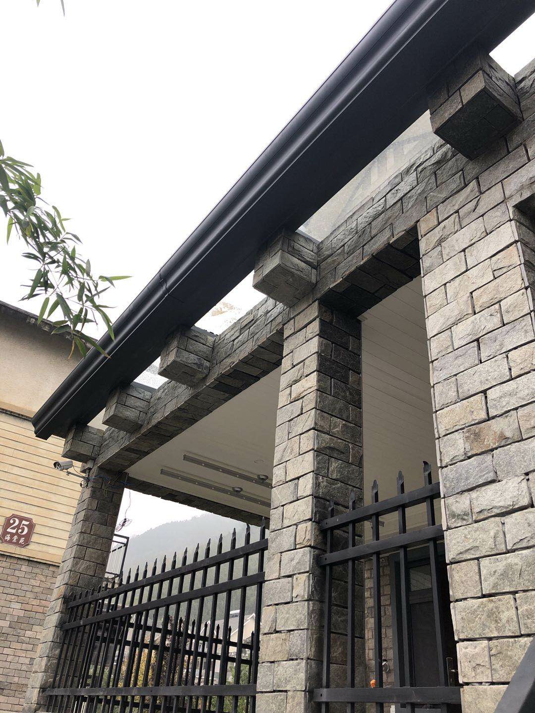金属雨水槽产品实物图