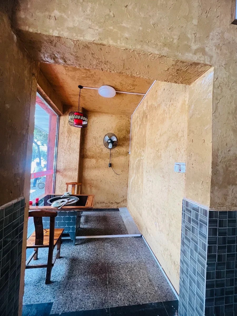 斷層仿泥巴墻涂料施工#稻殼漆#仿泥巴稻草漆#美麗鄉(xiāng)村建設本地貨源