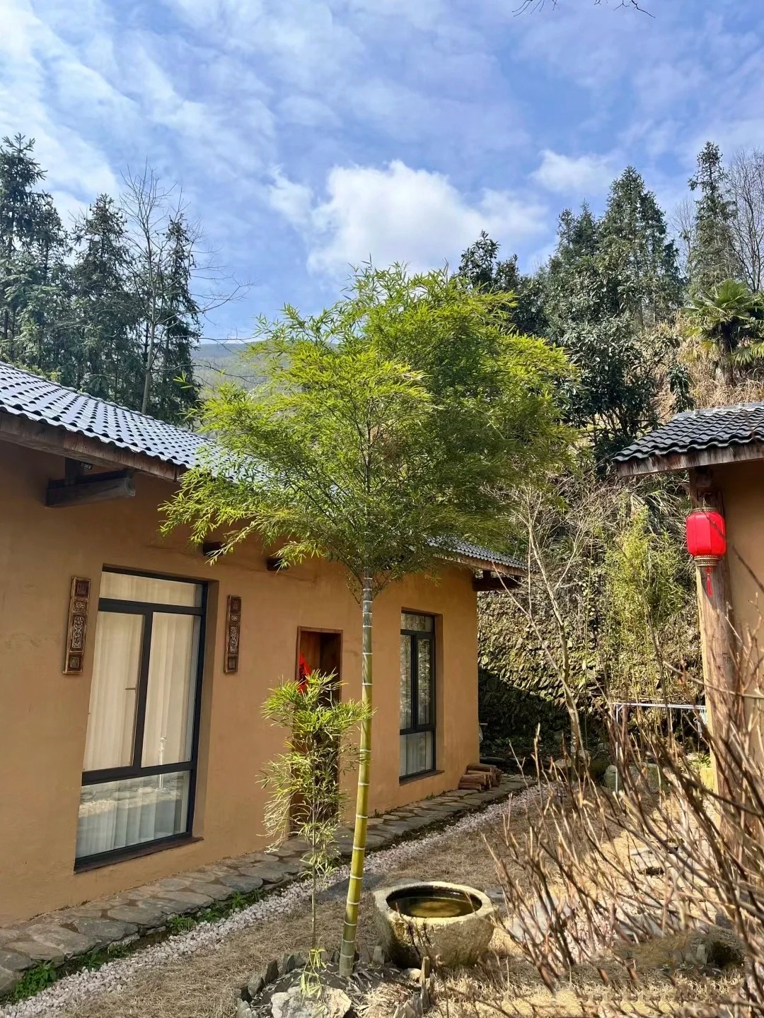 仿夯土漆价格#稻壳漆#仿泥巴稻草漆#美丽乡村建设