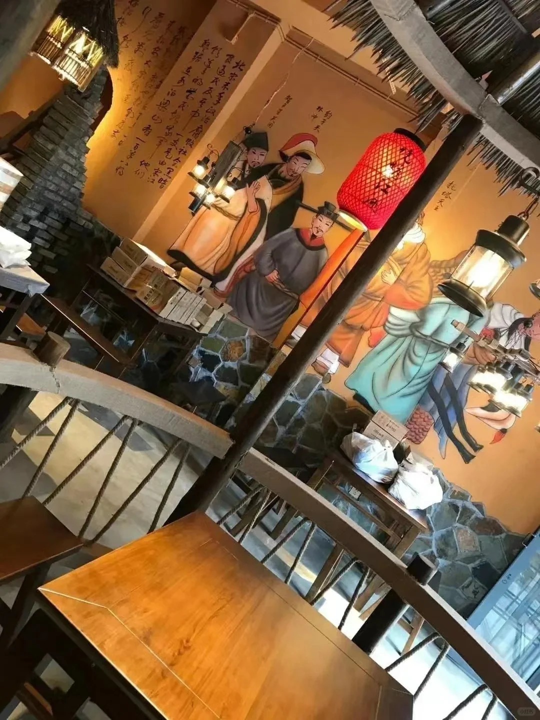 仿五花断层夯土漆厂家#乡村改造稻草漆#仿夯土漆#乡村改造