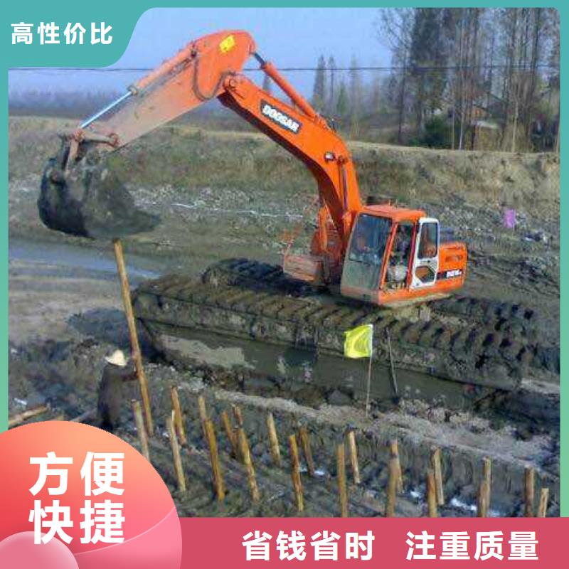 
浮船挖机租赁供应品质好