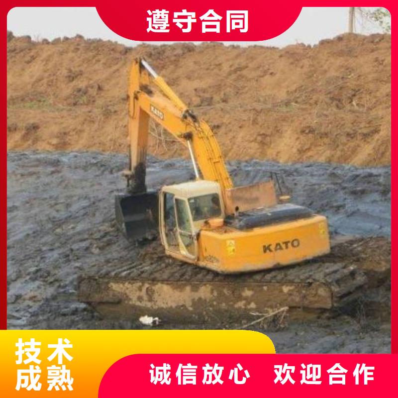 水陆两用挖掘机租赁点击正规团队