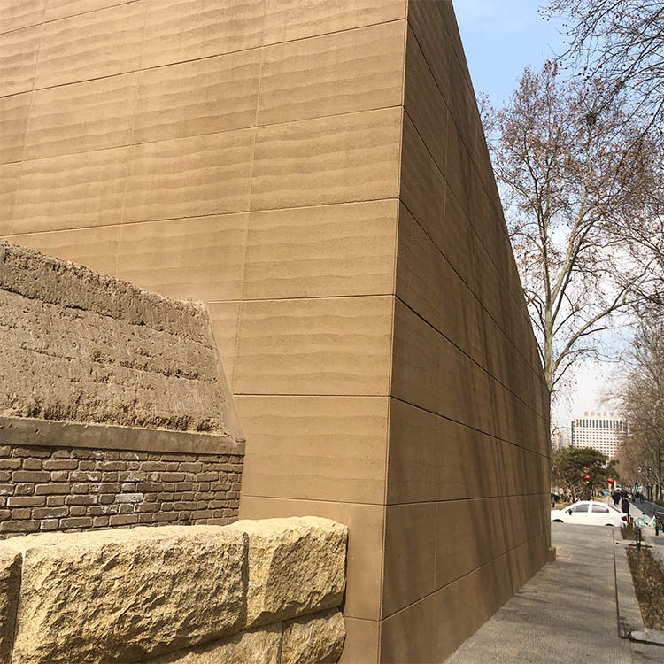 双色夯土板现货供应多少钱一平方