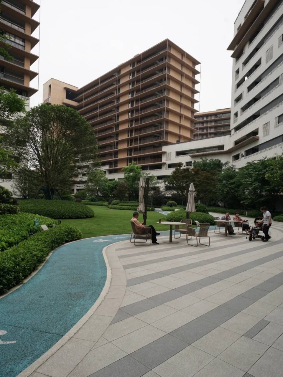方鋼圓管木紋漆施工廠家#廊架長廊#涼亭花架#棧道護欄