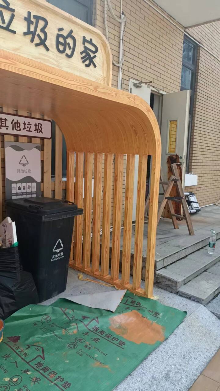 方钢圆管木纹漆施工厂家