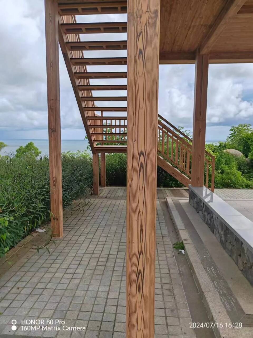 园林建筑木纹漆，内外墙木纹漆，艺术涂料厂家施工