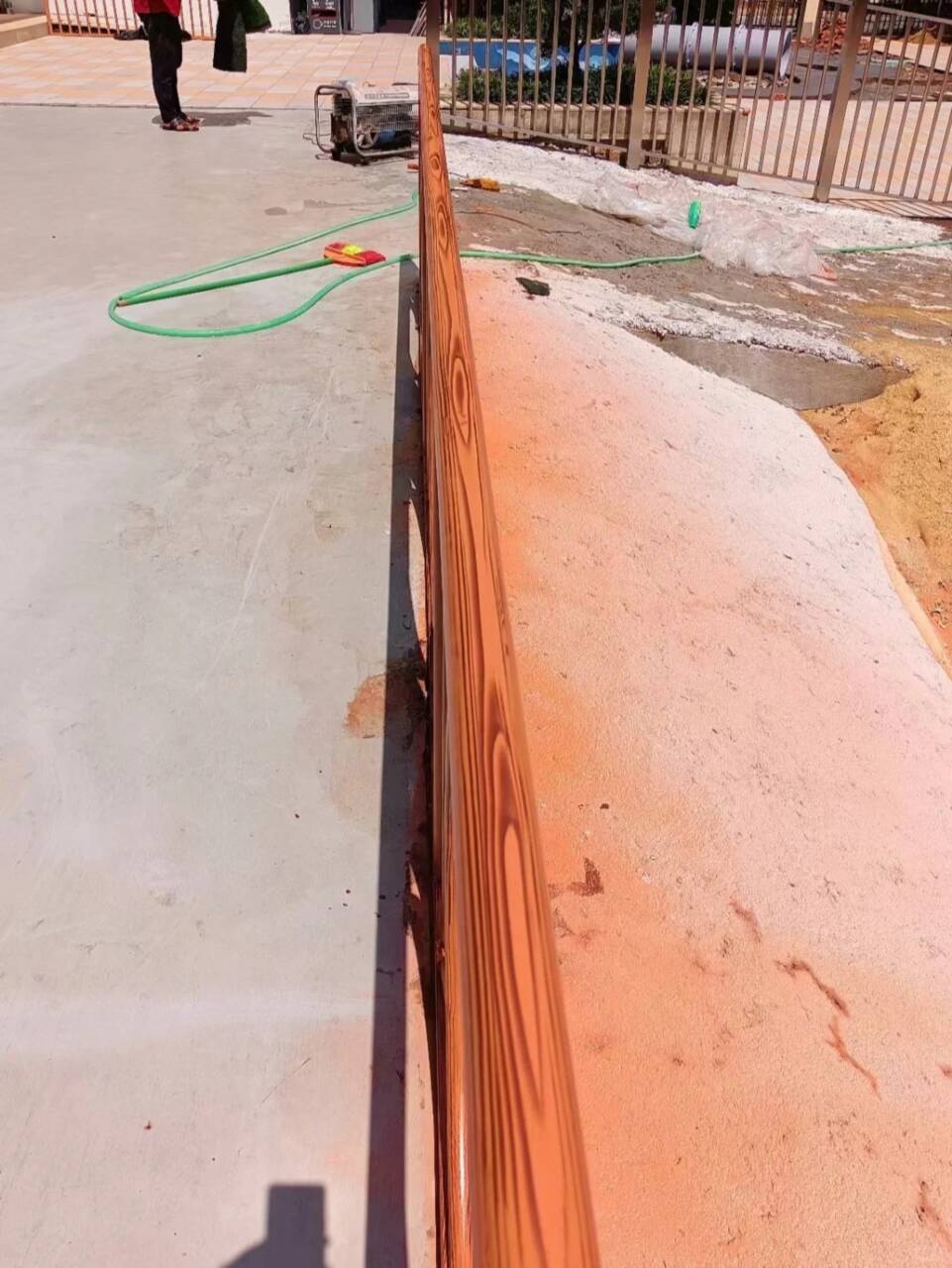 仿古園林建筑木紋漆施工廠家