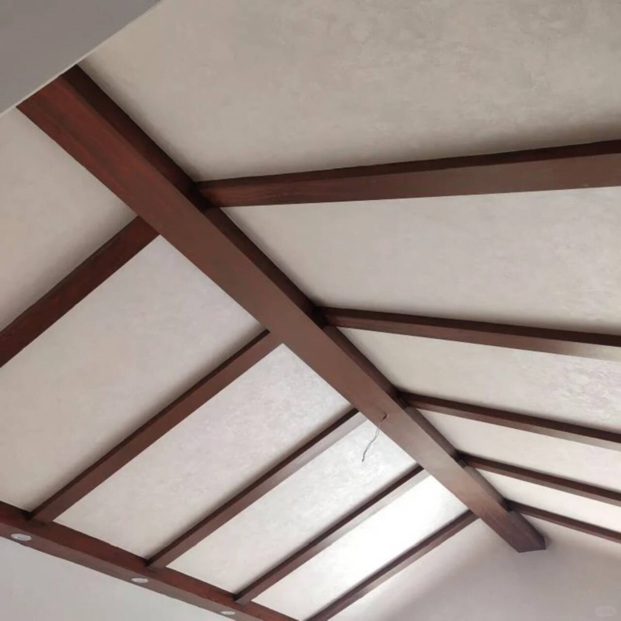 不銹鋼仿木紋漆源頭工廠#方鋼圓管#長廊護(hù)欄#園林建筑