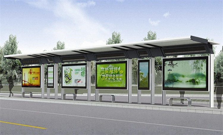 學(xué)生候車亭信賴本地生產(chǎn)廠家