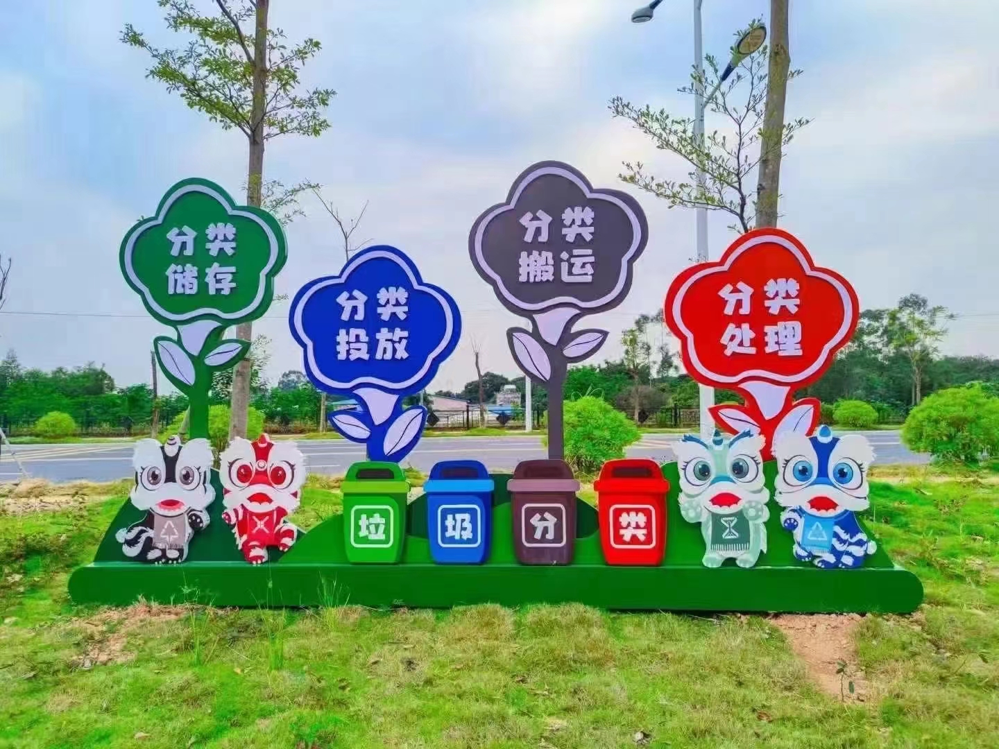 不銹鋼垃圾分類亭垃圾房施工團隊同城貨源