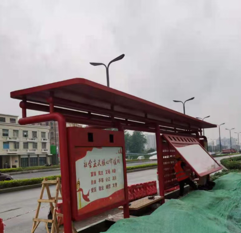 候車亭保安崗?fù)ぶ圃焐a(chǎn)銷售