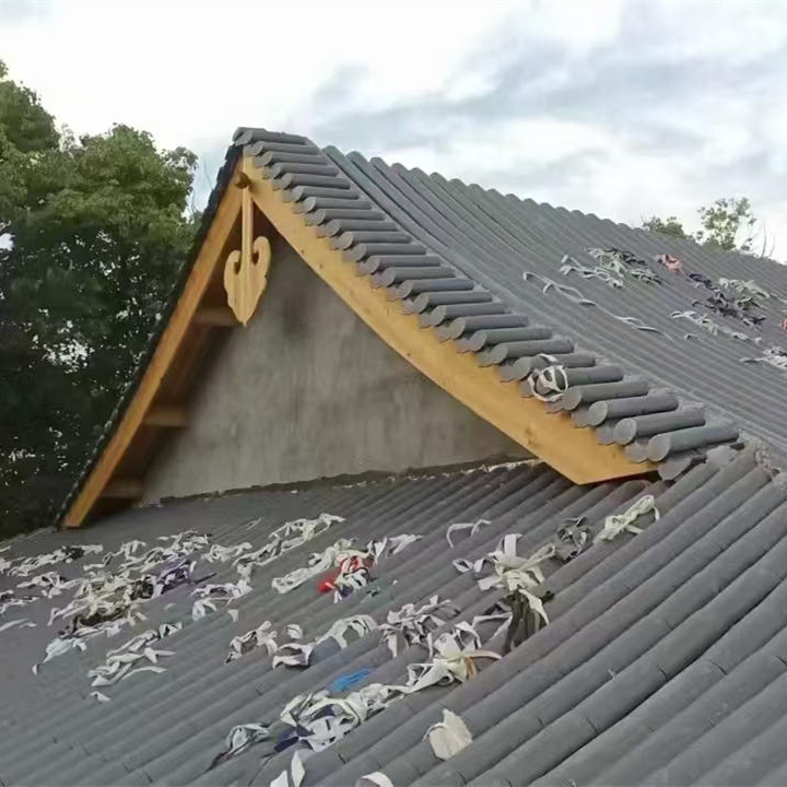 宜兴古建筑筒瓦 寺庙瓦片价低同行