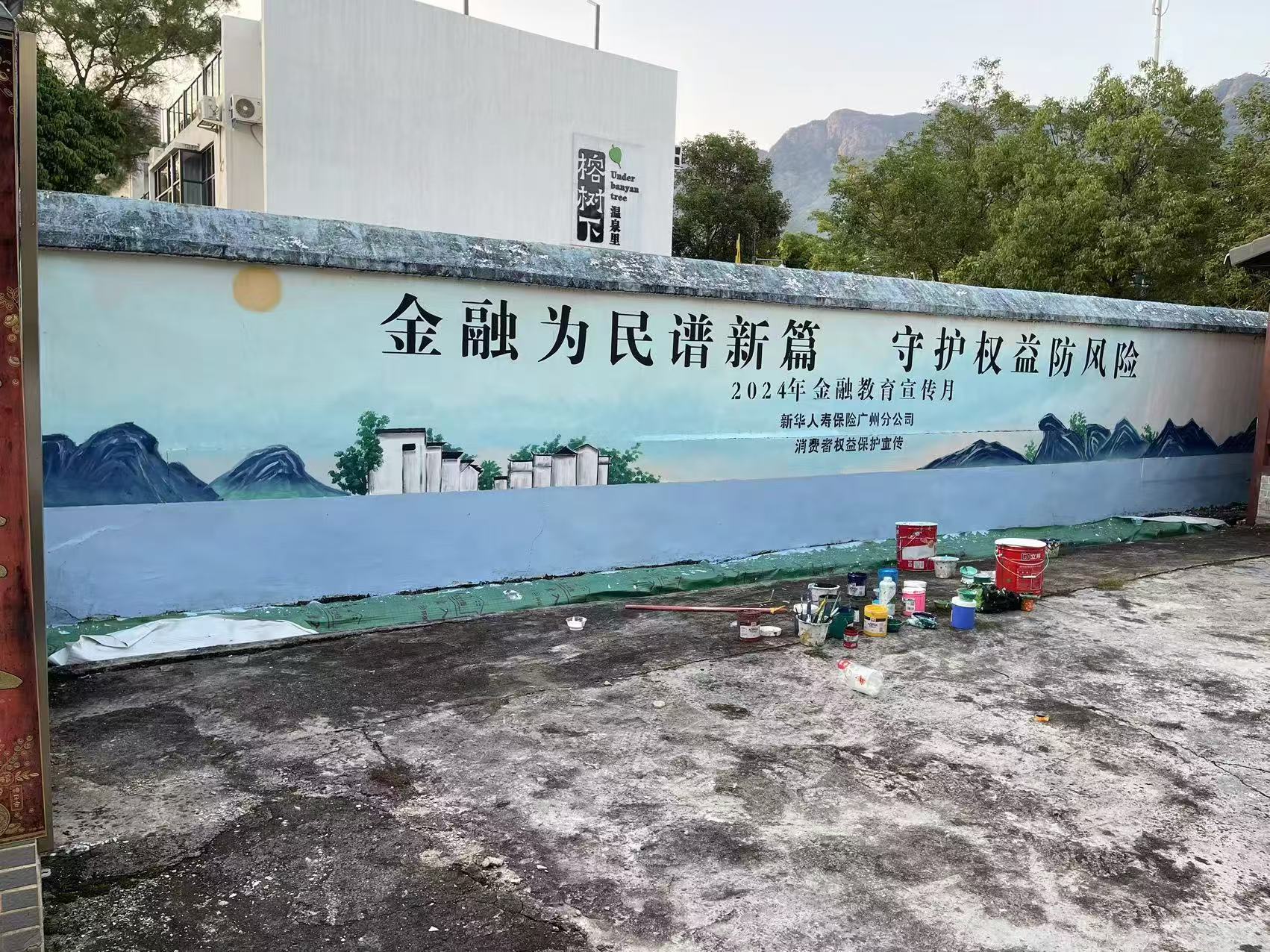 巴中通江文化墙彩绘手绘涂鸦公司本地供应商