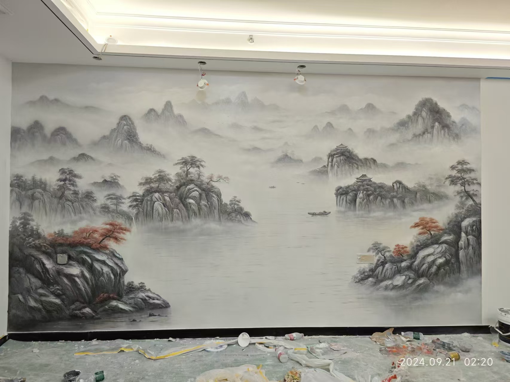 文化墙彩绘手绘墙绘画公司