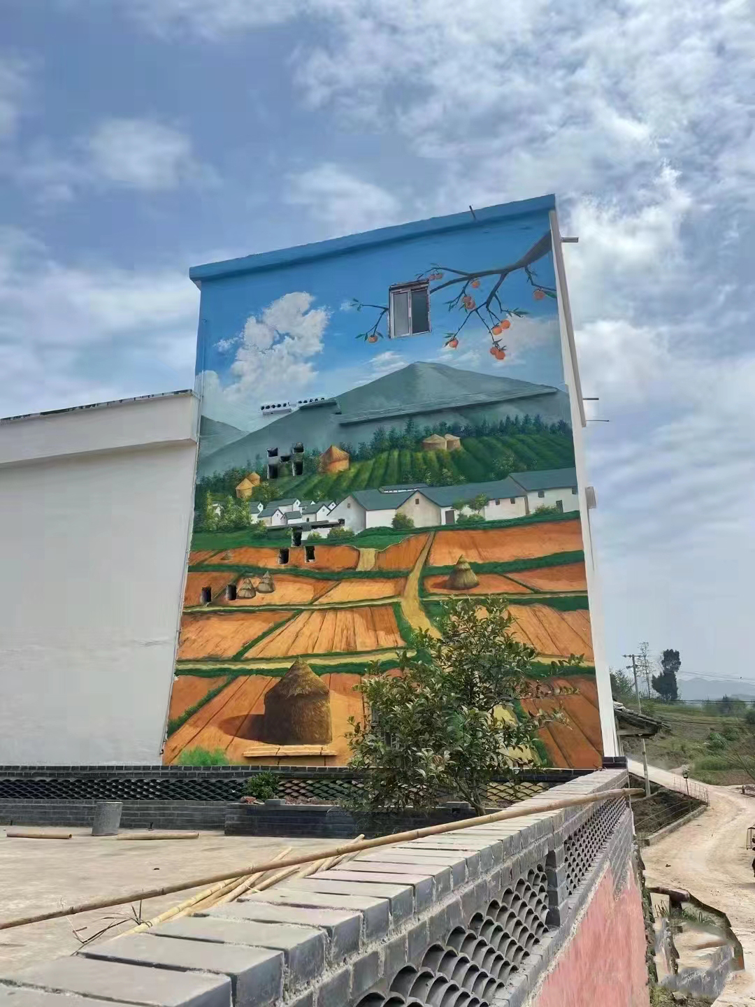电白高州手绘墙彩绘壁画公司本地生产厂家