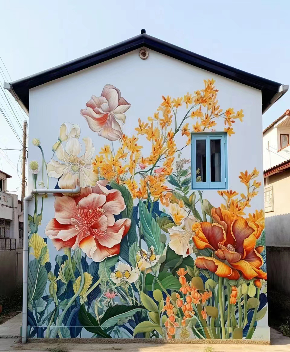 文化墙彩绘手绘墙绘画工作室