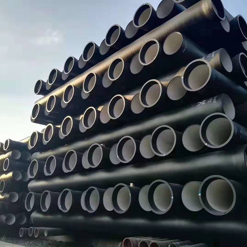 法兰球墨铸铁管欢迎来电建通铸造厂家用心细节