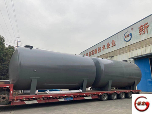 氢氰酸钢衬塑储槽供应商加工生产