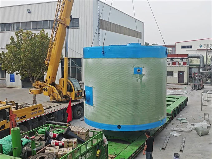 一体化泵站污水预制泵站产品实拍工厂直营