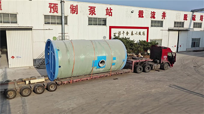 一体化泵站一体式污水泵站加工定制