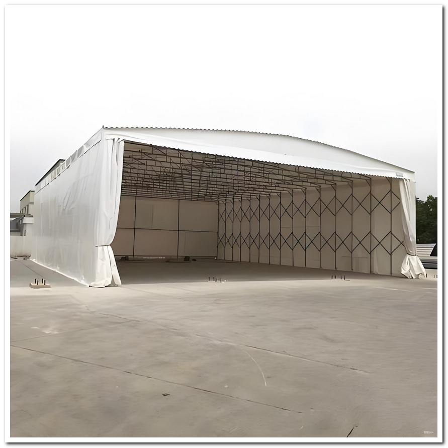 推拉雨棚手动推拉棚实力公司