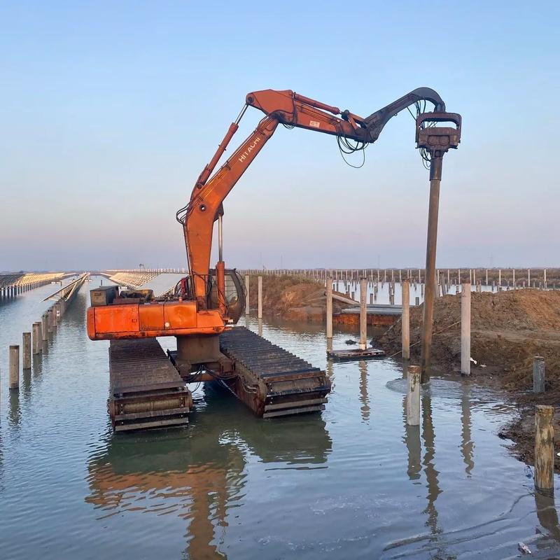 水陆挖掘机出租,租赁水上挖掘机长期合作
