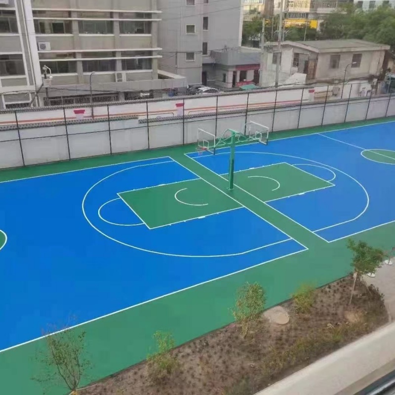 硅 pu 球场厂家缓冲减震