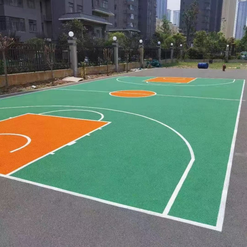 硅 pu 球场厂家缓冲减震