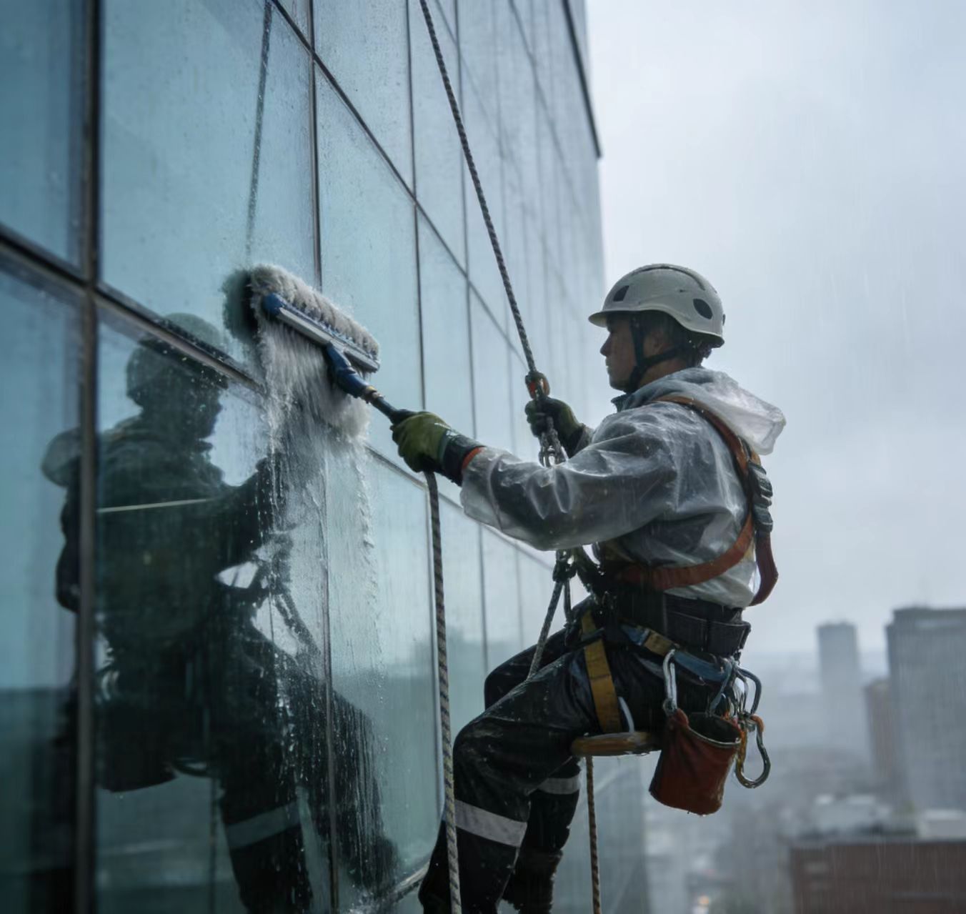 蜘蛛人高空作业防水堵漏价格美丽