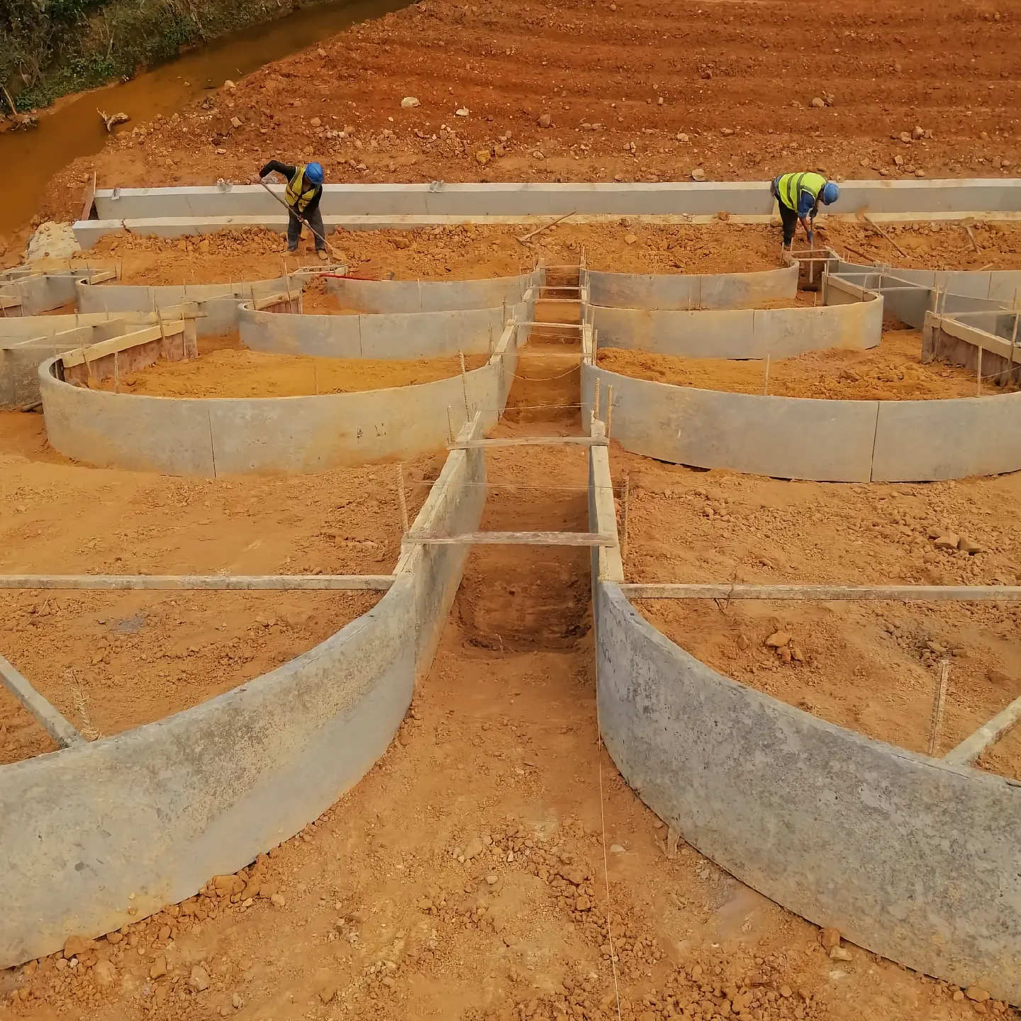 拱形骨架护坡模具现浇护坡模具源头厂家量大价优