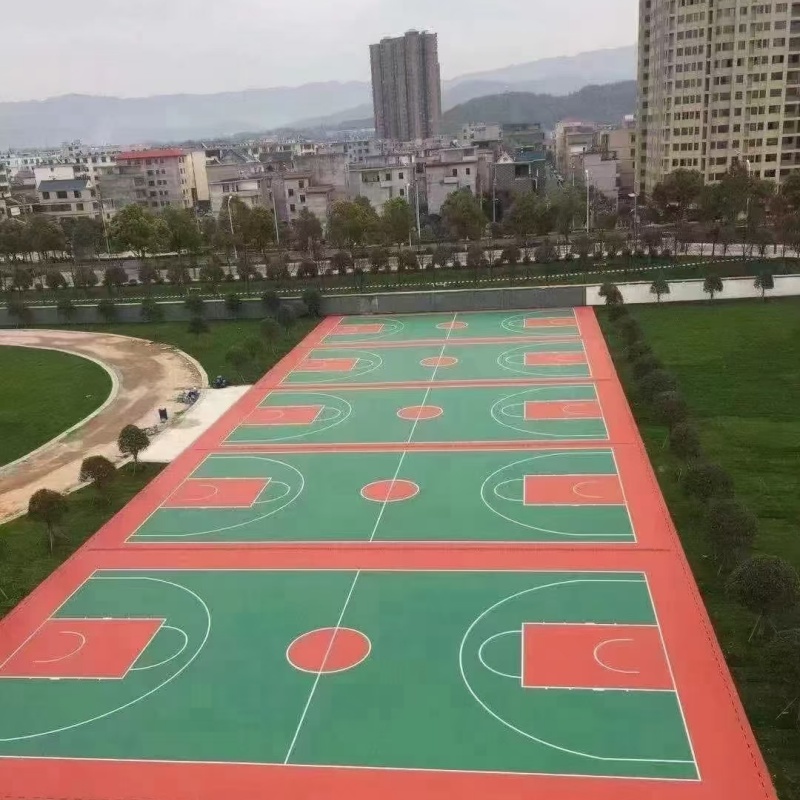 EPDM颗粒施工质量严格把控