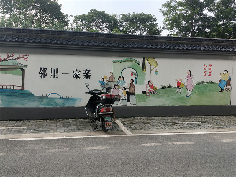 墙绘墙体喷绘画解决方案