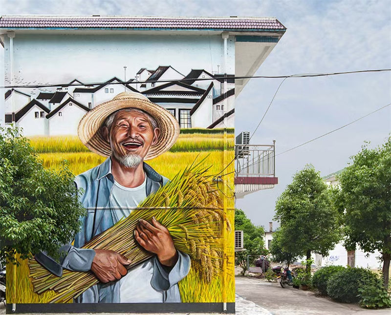 墙绘墙体喷绘画品质优